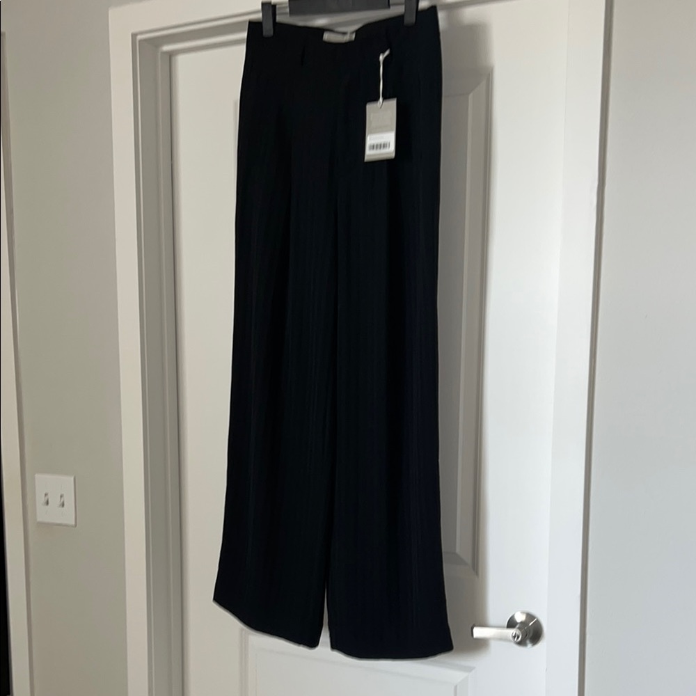 Everlane Tailored Trousers Black 8 NWT